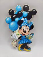 Minnie s balónmi /modrá/