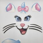 Pap. zápich na tortu - mačička Marie