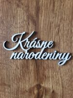 dekorácia na tortu - Krásne narodeniny 01