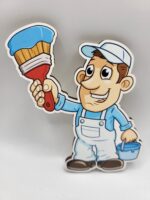 dekorácia na tortu/magnetka - Maliar