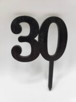 číslo 30 old/čierna/
