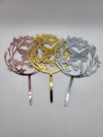 pl.zápich na tortu - Happy Birthday - Motýle 01 /zlatý/ – Obrázok 3