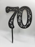 Zápich číslo 70 /ornament/ čierna