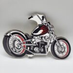 Dekorácia na tortu/magnetka Motorka - HARLEY 01