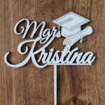 Zápich na tortu/Promócie - Titul a meno MUDr. Dominika