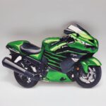dekorácia na tortu/magnetka Motorka - Kawasaki Ninja
