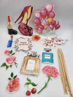 pap.zápich na tortu Happy Birthday /kozmetika/- žs 04 – Obrázok 2