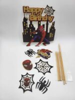 pap.zápich na tortu Happy Birthday - Spiderman 02 – Obrázok 4