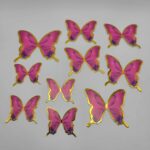 Pap.zápich na tortu - Motýle /06/