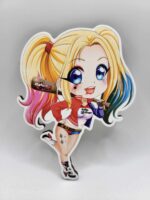 Dekorácia na tortu/magnetka Harley QUINN 01 – Obrázok 2