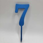 Zápich číslo 7 /old/ modrá