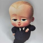 dekorácia na tortu/magnetka - Baby Boss 01