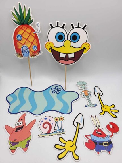 Pap.zápich na tortu - Happy Birthday - SpongeBob 03