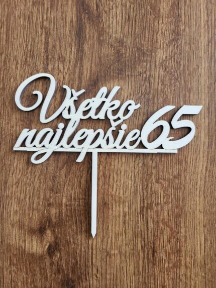 65 Všetko najlepšie /L/