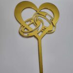 pl.zápich - srdce/srdiečko + obrúčky