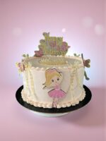 Dekorácia na tortu/magnetka - Baletka /01/ – Obrázok 2