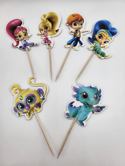Zápich do cupcakes - Shimmer and Shine