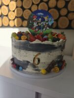 zápich na tortu magnetka - Ježko SONIC /02/ – Obrázok 2