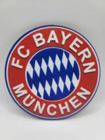 Dekorácia na tortu/magnetka - FC BAYERN MUNCHEN /12/