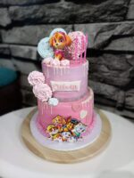 Dekorácia na tortu/magnetka Labková patrola – Skye 01/12/ – Obrázok 3