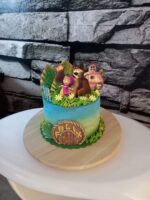 dekorácia na tortu/magnetka Máša a medveď 01 – Obrázok 2