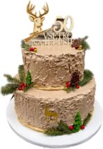 Zápich na tortu/ Všetko najlepšie – 50 + jeleň – Obrázok 3