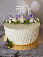 zápich na tortu - číslo 70 /ornament/ – Obrázok 2