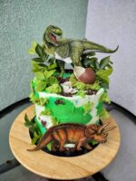 dekorácia na tortu/magnetka – Dinosaurus /22,5/ – Obrázok 2