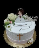 Personalizovaný stojanček – 1. sväté prijímanie a birmovka / dievča – typ D – Obrázok 2