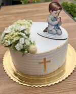 Dekorácia na tortu/zápich – pl. krížik zlatý /Typ A/5/ – Obrázok 5