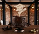 Zápich na tortu/Promócie - čiapka + diplom – Obrázok 2