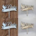 Zápich na tortu/ Sviatosť birmovania + meno a dátum – Obrázok 4