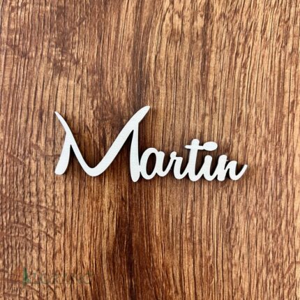 Drevený výrez meno Martin 02