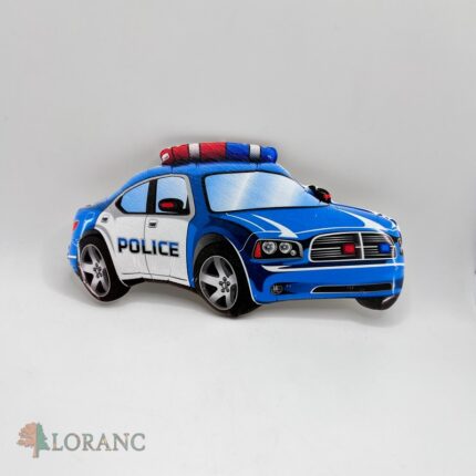 Dekorácia na tortu/magnetka Auto - Polícia 01