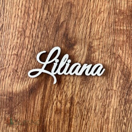 Drevený výrez meno Liliana