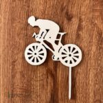zápich na tortu Cyklista - bicykel 01