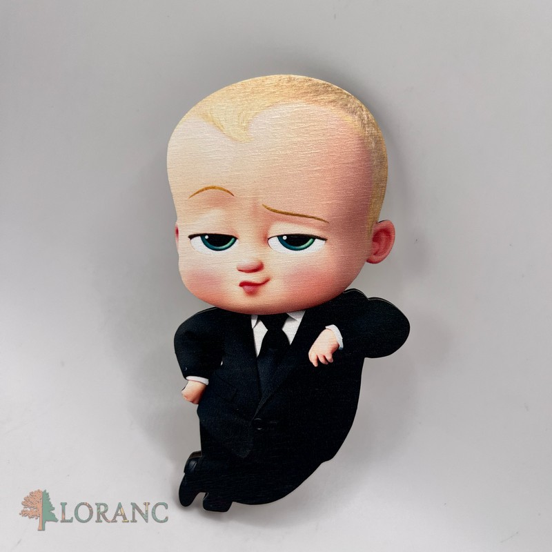 IMG_3485 dekorácia na tortu/magnetka - Baby Boss 01 – Obrázok 1