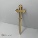 Zápich na tortu/ pl. krížik zlatý /Typ F/ – Obrázok 2