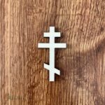 Dekorácia na tortu/zápich – drevený krížik