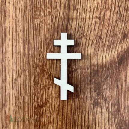 Dekorácia na tortu/zápich – drevený krížik