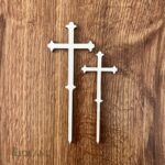 Zápich na tortu/ drevený krížik /Typ E/8/ – Obrázok 2