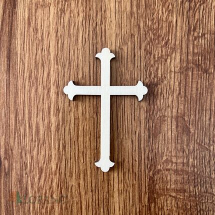 Dekorácia na tortu/zápich - drevený krížik