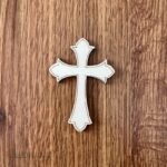 Dekorácia na tortu/zápich – drevený krížik