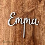 Zápich na tortu s menom Emma