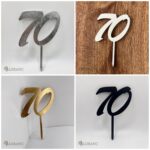 zápich na tortu číslo 70 /new