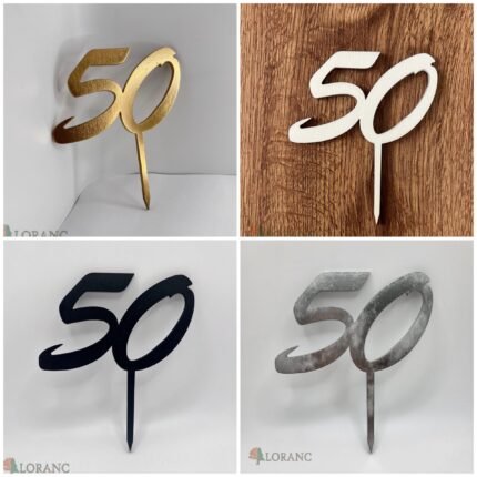 zápich na tortu číslo 50 /new/