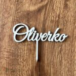 Zápich na tortu meno Oliverko /17/