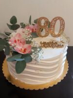 číslo 80 /ornament/ zlatá – Obrázok 2