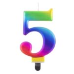 Sviečka číslo 5 /D/