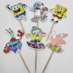 Zápich do cupcakes – SpongeBob 02